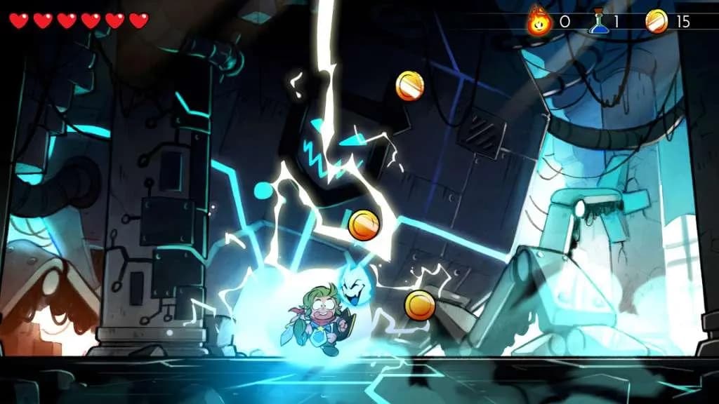 WONDER BOY THE DRAGON'S TRAP Steam — zrzut ekranu 1 z 5