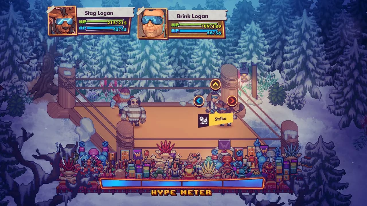 WrestleQuest — zrzut ekranu 1 z 6