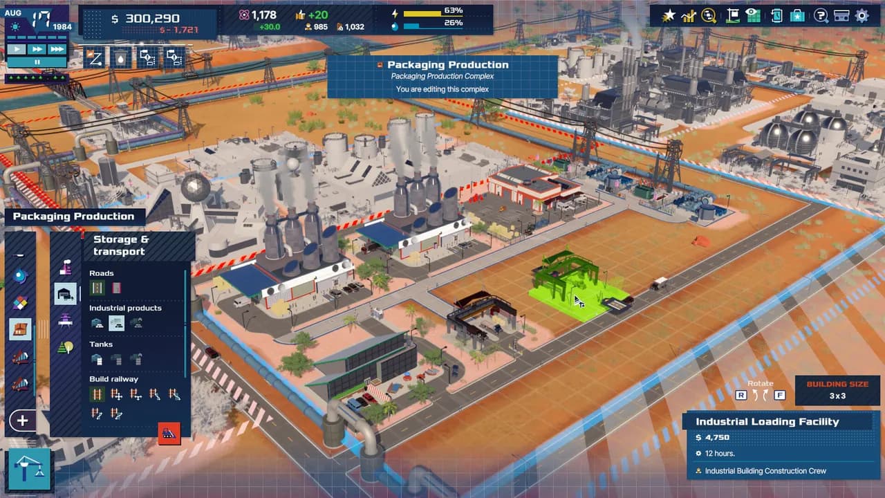 RISE OF INDUSTRY 2 Steam — zrzut ekranu 3