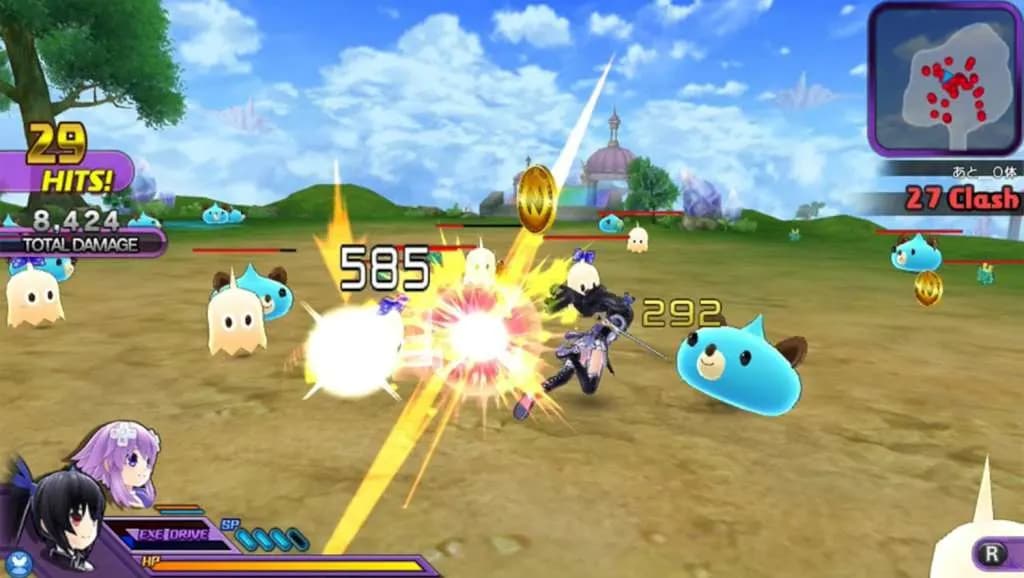 HYPERDIMENSION NEPTUNIA U ACTION UNLEASHED Steam — zrzut ekranu 1 z 5