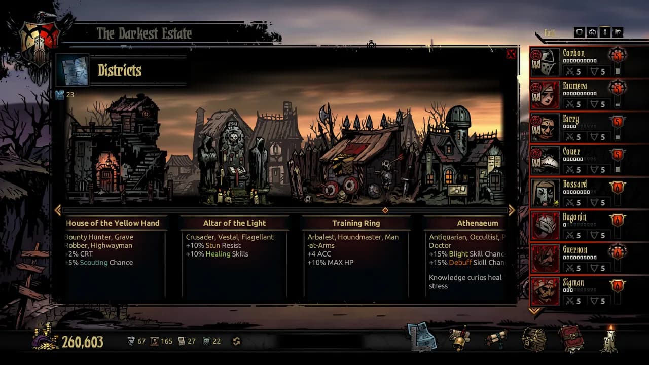 DARKEST DUNGEON THE CRIMSON COURT Steam — zrzut ekranu 1 z 6
