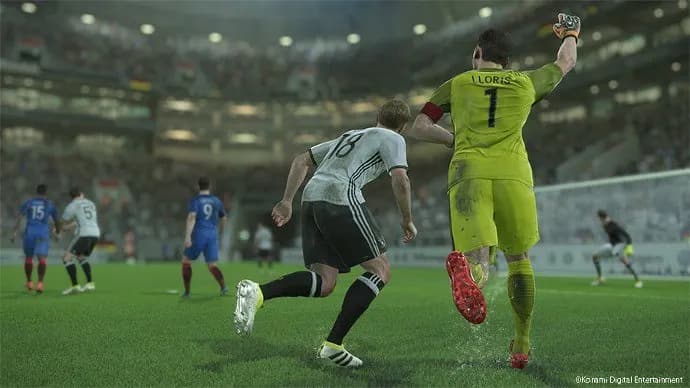 Pro Evolution Soccer 2017 — zrzut ekranu 1 z 4