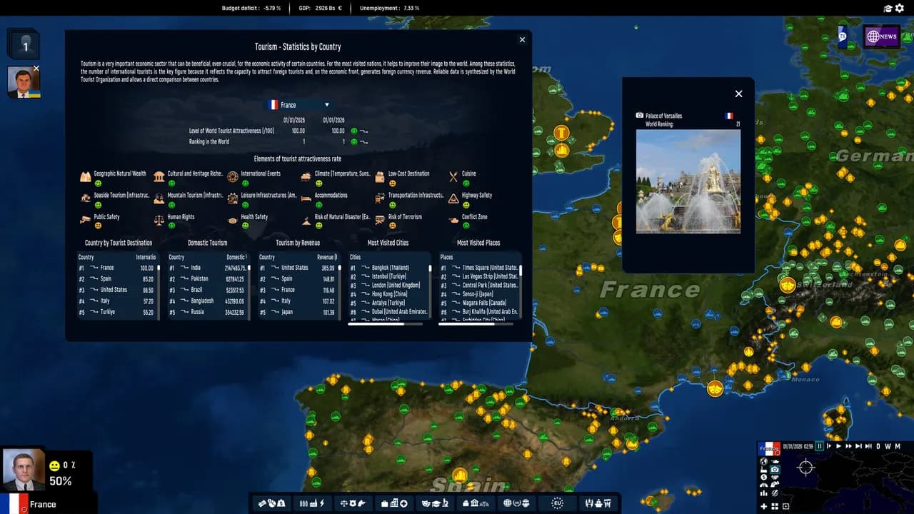 Geo-Political Simulator 2026 Edition STEAM KLUCZ — zrzut ekranu 4