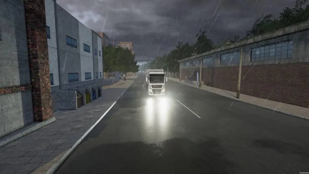 ON THE ROAD: THE TRUCK SIMULATOR Xbox One & Series X/S — zrzut ekranu 5