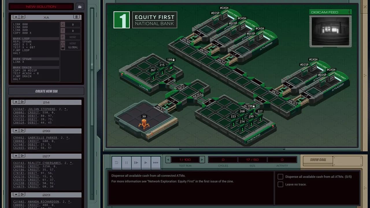 EXAPUNKS — zrzut ekranu 2