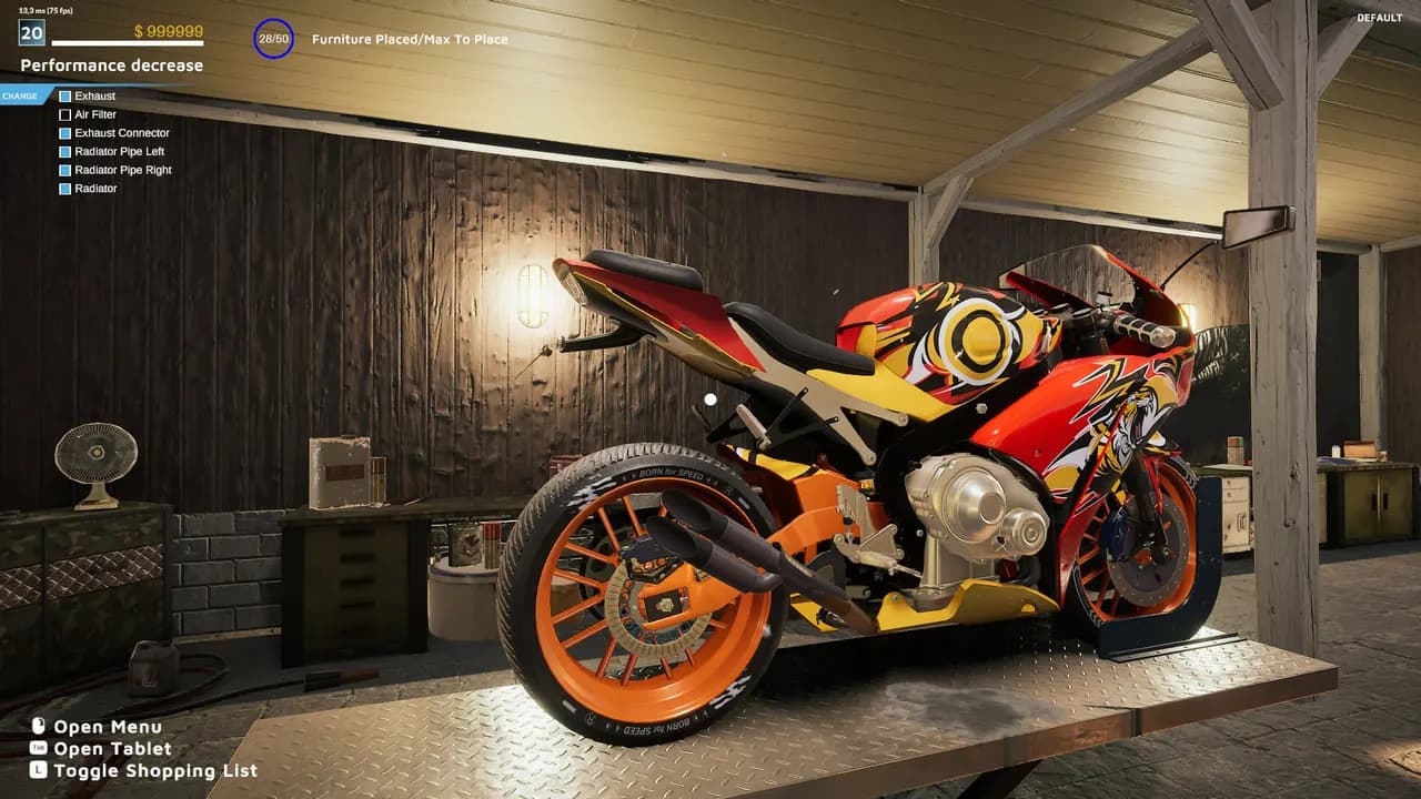 MOTORCYCLE MECHANIC SIMULATOR 2021 Xbox One & Series X/S — zrzut ekranu 2