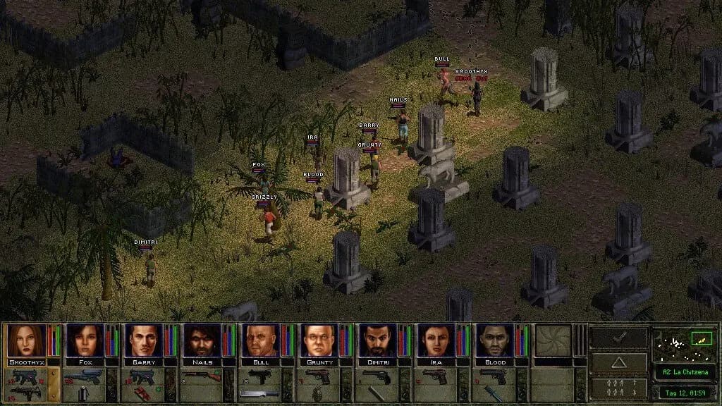 JAGGED ALLIANCE 2 WILDFIRE Steam — zrzut ekranu 3