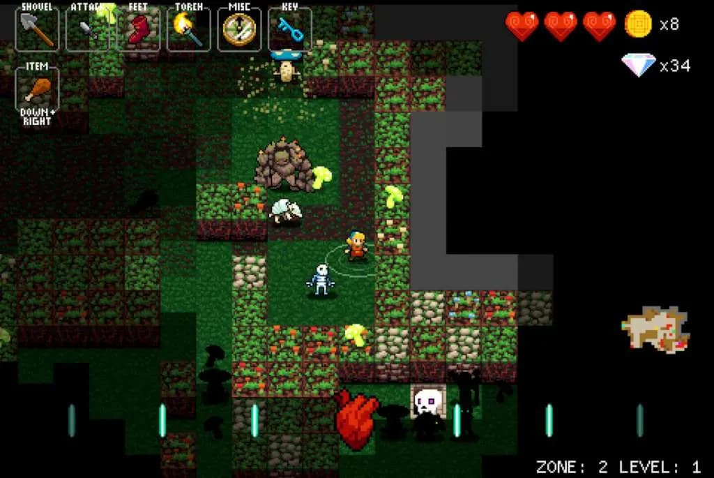 Crypt of the NecroDancer STEAM KLUCZ — zrzut ekranu 4