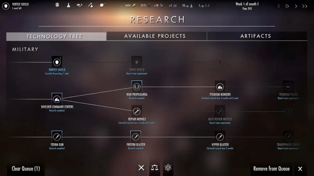 DAWN OF ANDROMEDA Steam — zrzut ekranu 4