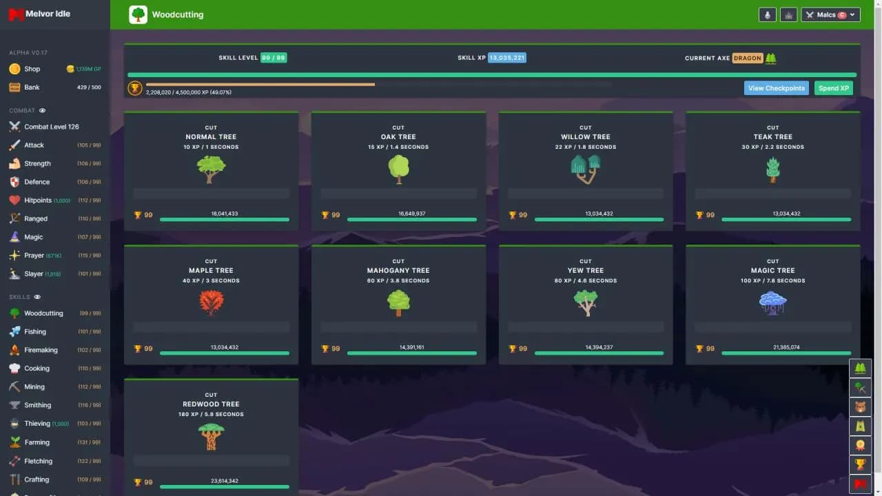 MELVOR IDLE Steam — zrzut ekranu 5