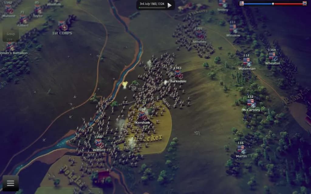 ULTIMATE GENERAL GETTYSBURG Xbox One & Series X/S — zrzut ekranu 1 z 6