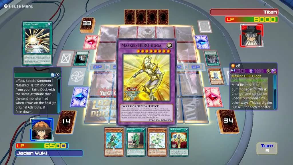 YU-GI-OH! LEGACY OF THE DUELIST Xbox One & Series X/S — zrzut ekranu 3
