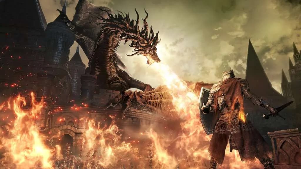 DARK SOULS III Xbox One & Series X/S — zrzut ekranu 1 z 4