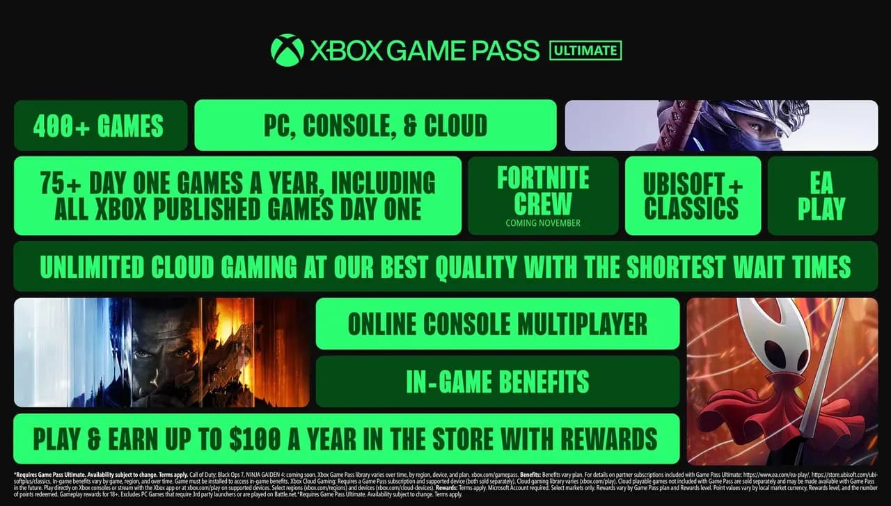 XBOX GAME PASS ULTIMATE 3 MIESIĄCE — zrzut ekranu 3
