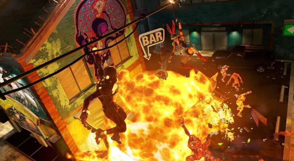 SUNSET OVERDRIVE Xbox One & Series X/S — zrzut ekranu 1 z 6