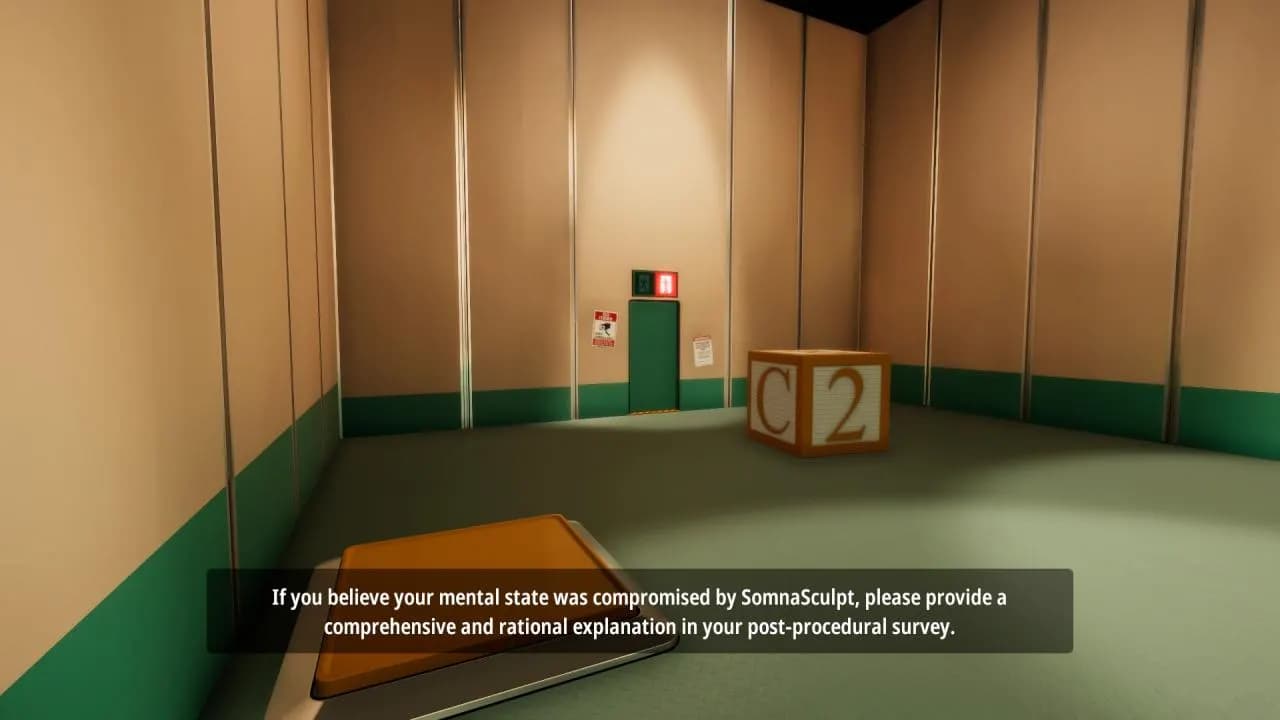 Superliminal — zrzut ekranu 1 z 6