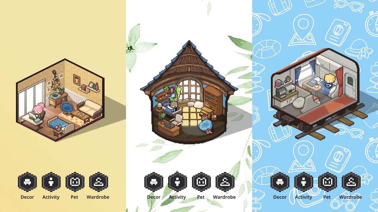 Mini Cozy Room: Lo STEAM KLUCZ — zrzut ekranu 4