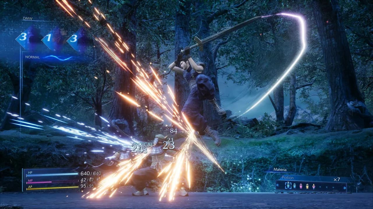 CRISIS CORE: FINAL FANTASY VII REUNION Xbox One & Series X/S — zrzut ekranu 1 z 5