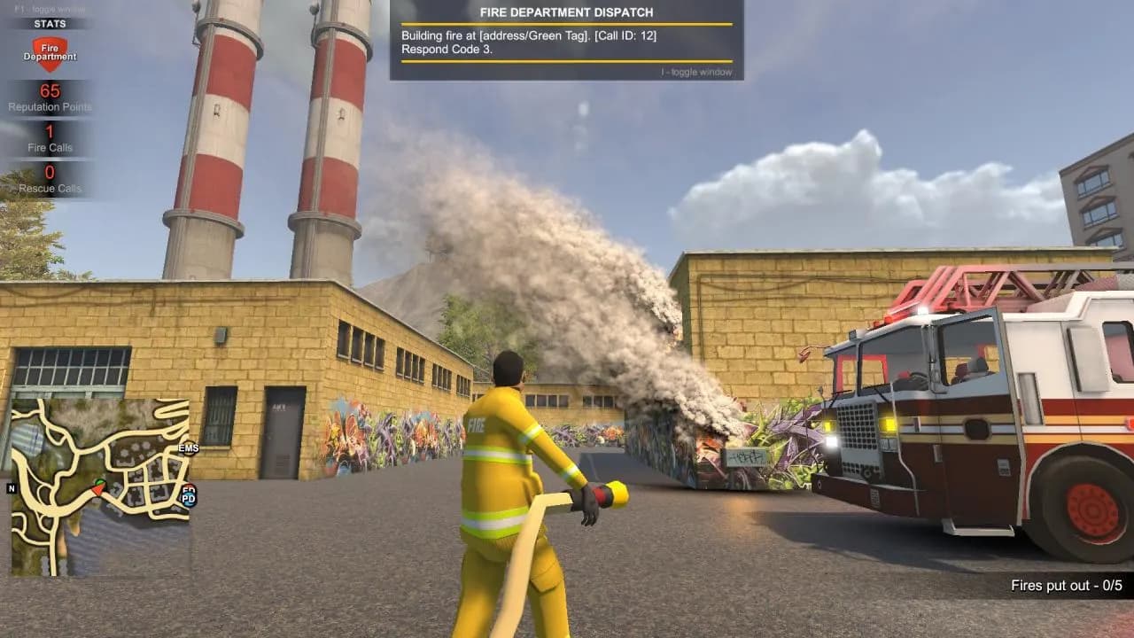 FLASHING LIGHTS POLICE FIRE EMS Steam — zrzut ekranu 6
