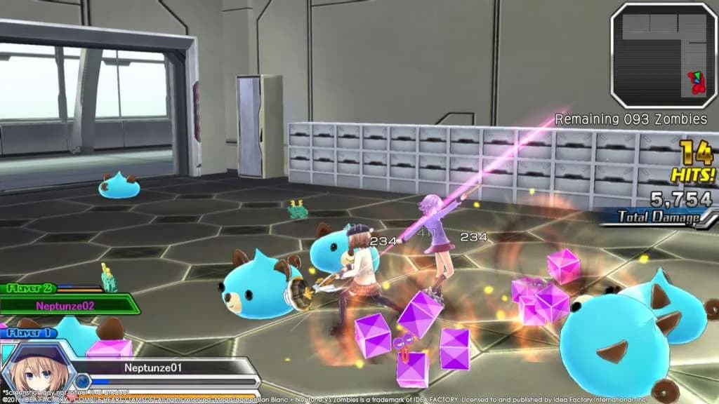 MEGATAGMENSION BLANC + NEPTUNE VS ZOMBIES Steam — zrzut ekranu 1 z 6