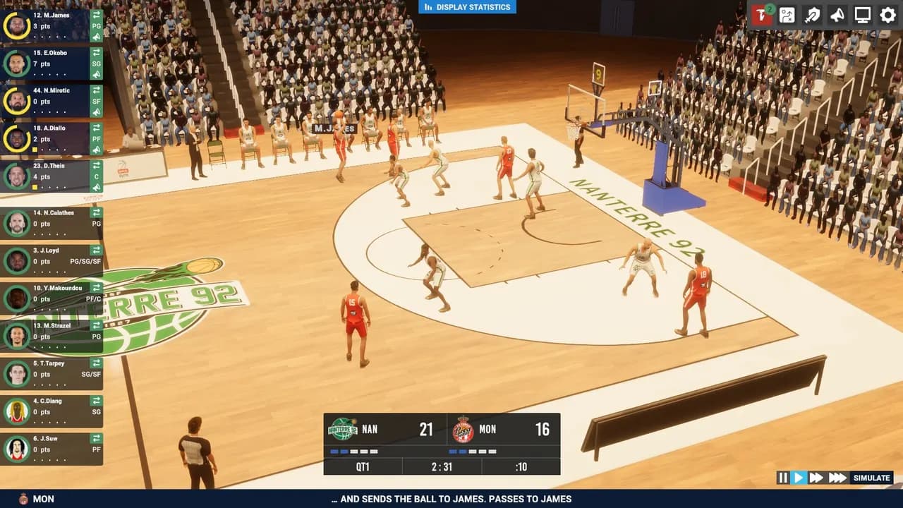 Pro Basketball Manager 2026 STEAM KLUCZ — zrzut ekranu 3