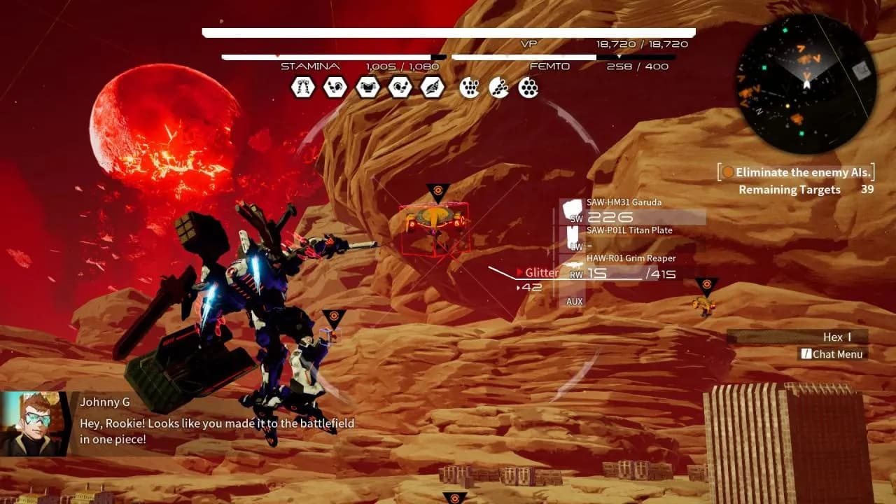 DAEMON X MACHINA — zrzut ekranu 2