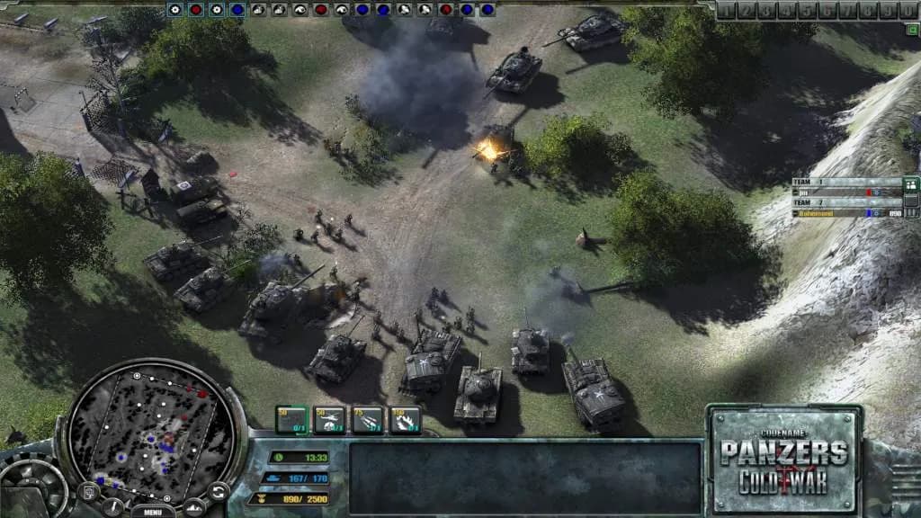 CODENAME PANZERS COLD WAR ZIMNA WOJNA Steam — zrzut ekranu 2