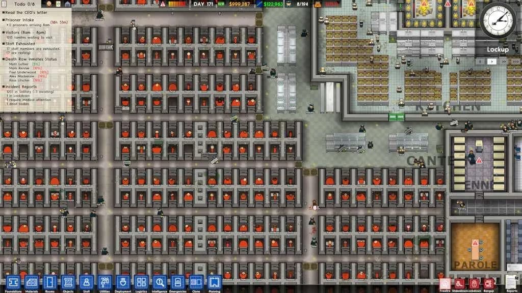 PRISON ARCHITECT SECOND CHANCES Steam — zrzut ekranu 2