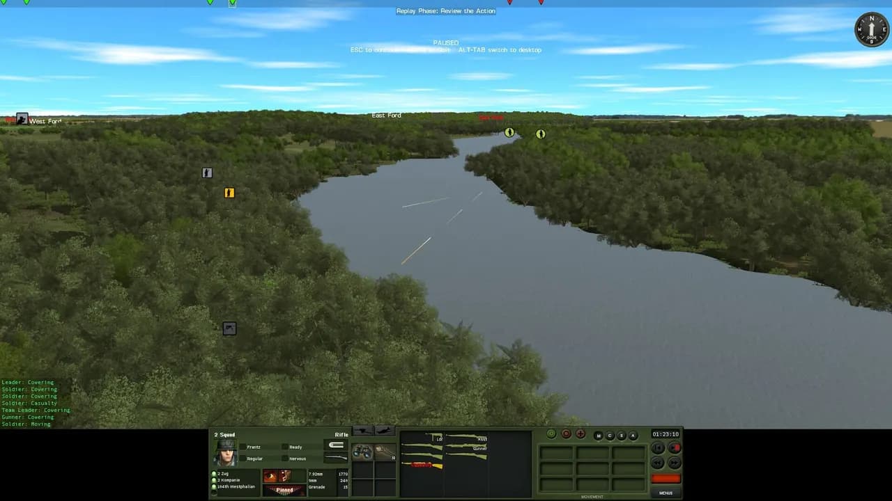 Combat Mission: Red Thunder — zrzut ekranu 1 z 5