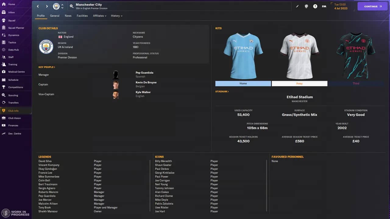 FOOTBALL MANAGER 2024 CONSOLE Xbox One & Series X/S — zrzut ekranu 5