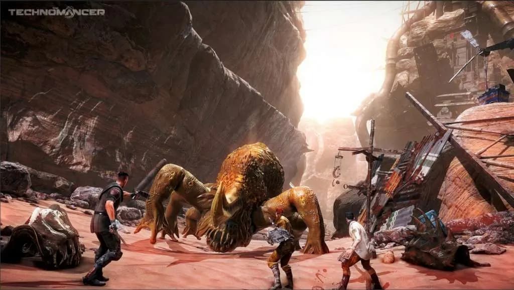 THE TECHNOMANCER Xbox One & Series X/S — zrzut ekranu 2