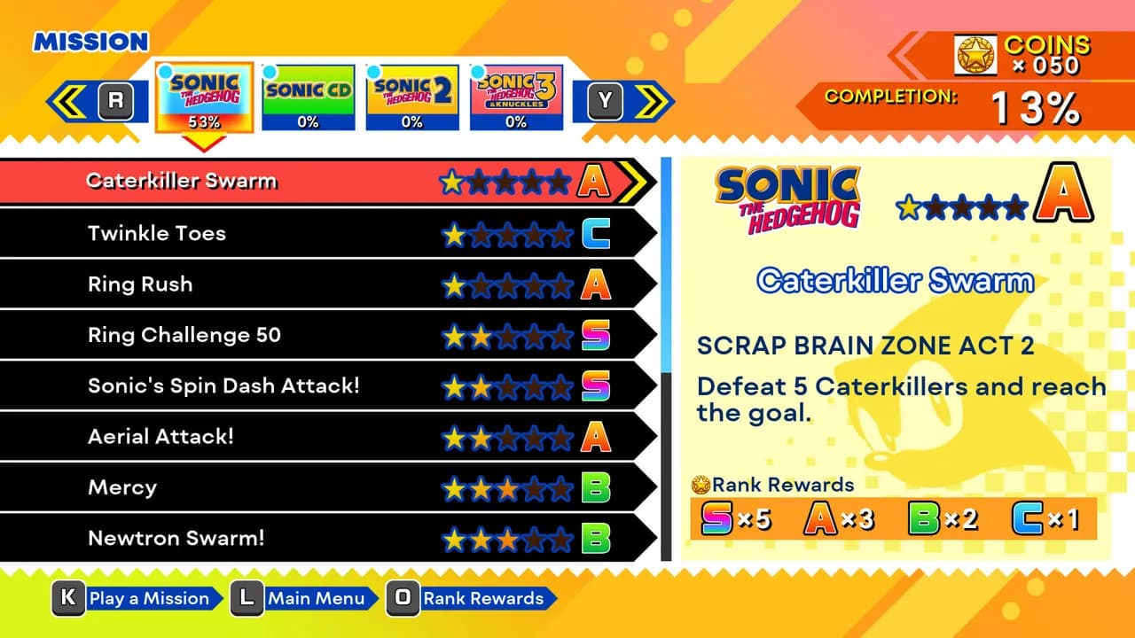 SONIC ORIGINS Steam — zrzut ekranu 2