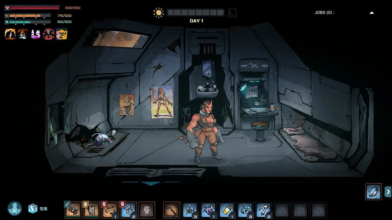 SPACE PRISON Steam — zrzut ekranu 1 z 6