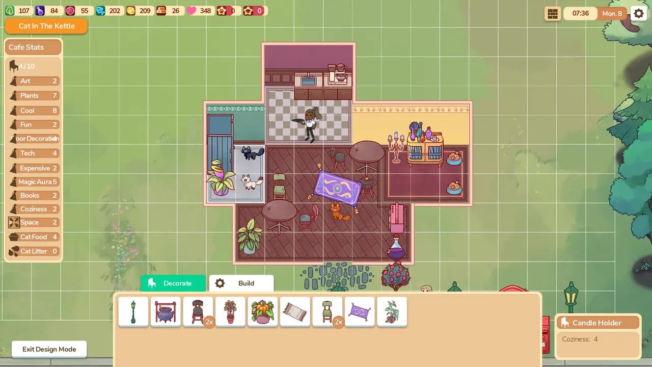 CAT CAFE MANAGER Steam — zrzut ekranu 1 z 6