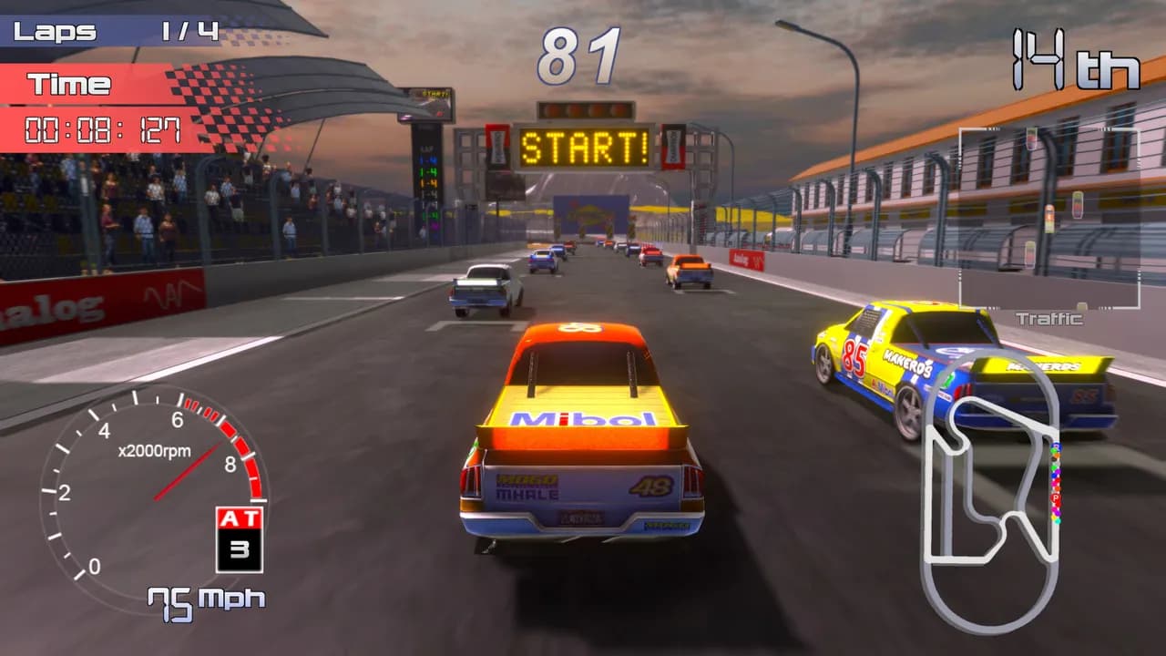SPEED TRUCK RACING Xbox One & Series X/S — zrzut ekranu 3