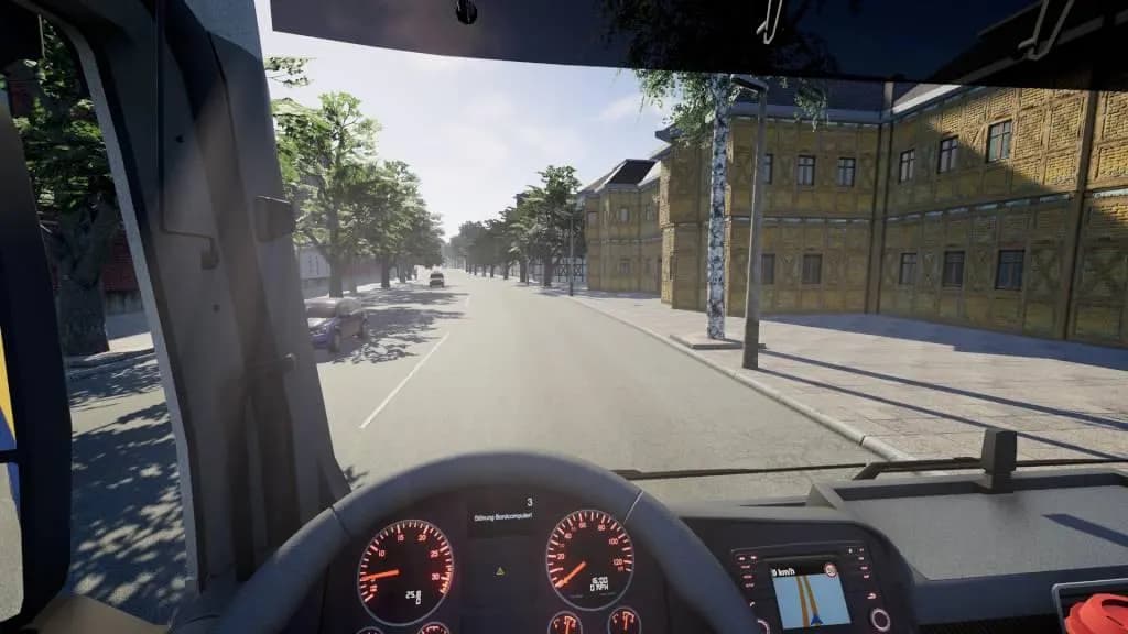 ON THE ROAD: THE TRUCK SIMULATOR Xbox One & Series X/S — zrzut ekranu 1 z 6