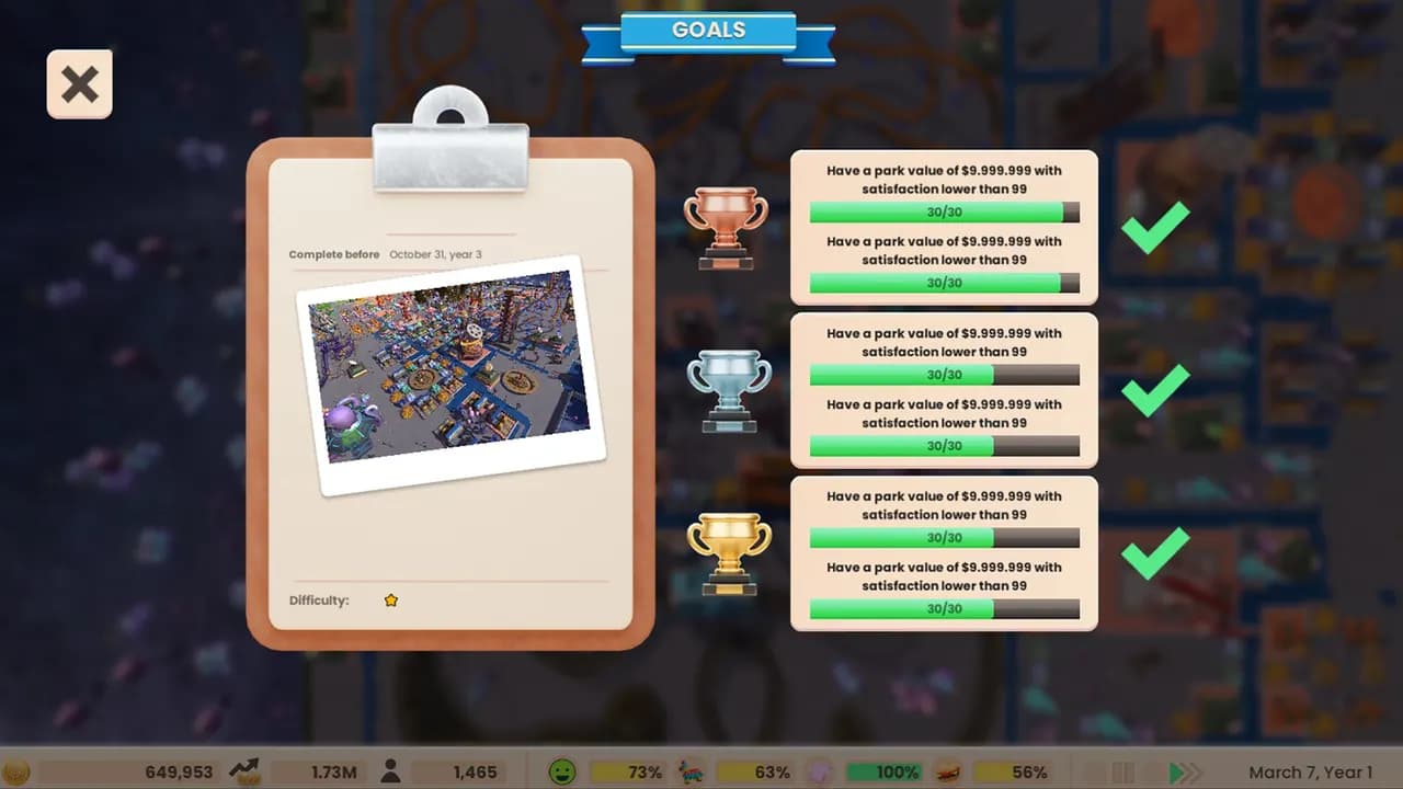 ROLLERCOASTER TYCOON ADVENTURES DELUXE Xbox One & Series X/S — zrzut ekranu 4