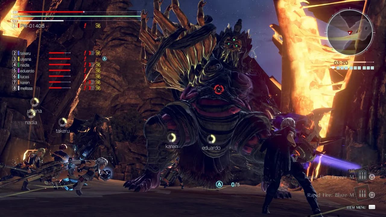 GOD EATER 3 Steam — zrzut ekranu 2