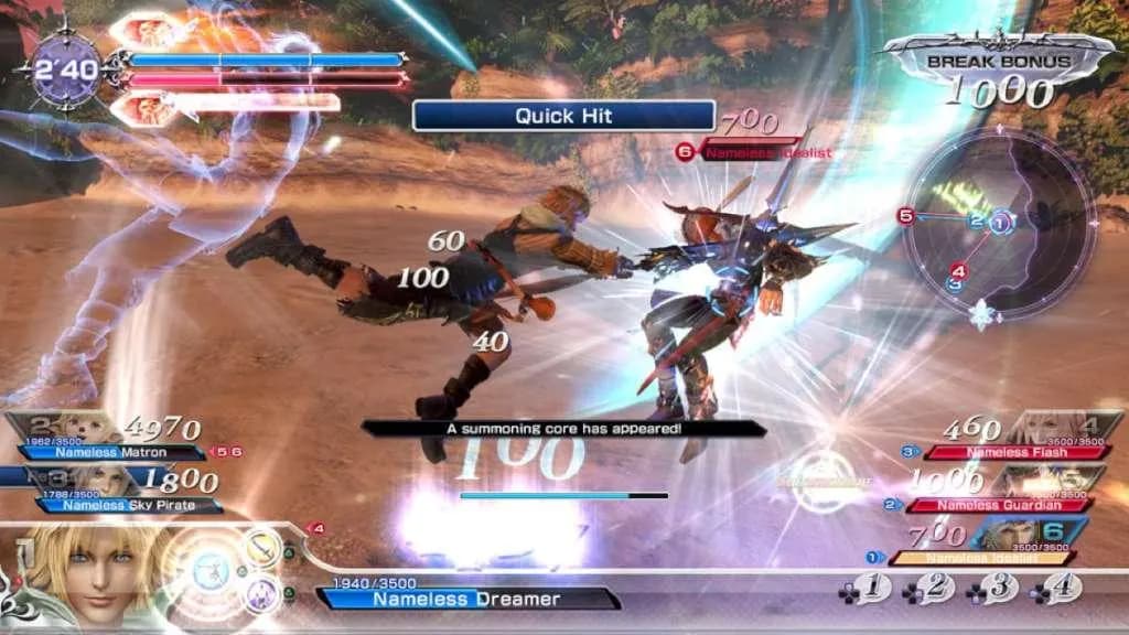 DISSIDIA FINAL FANTASY NT Steam — zrzut ekranu 1 z 6