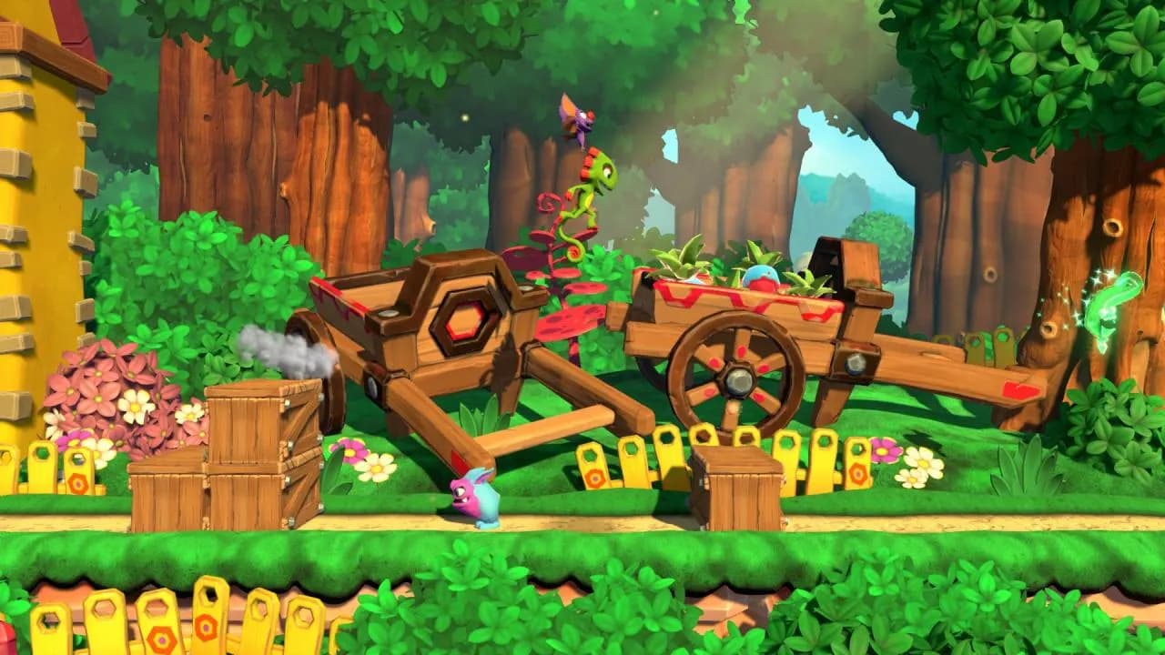 YOOKA-LAYLEE AND THE IMPOSSIBLE LAIR Xbox One & Series X/S — zrzut ekranu 1 z 6