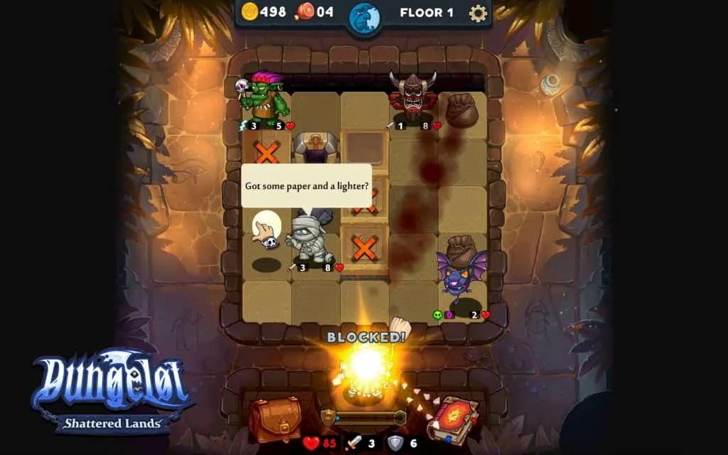 DUNGELOT SHATTERED LANDS Steam — zrzut ekranu 2