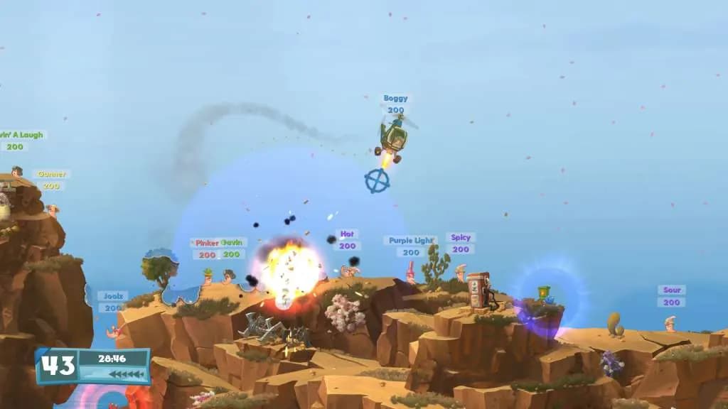 WORMS W.M.D Steam — zrzut ekranu 4
