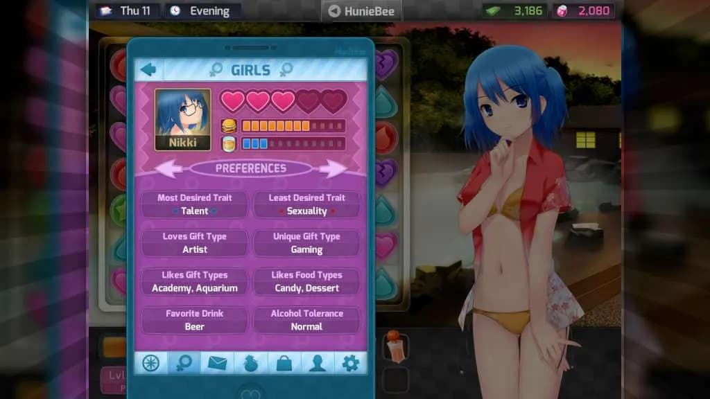 HuniePop — zrzut ekranu 2