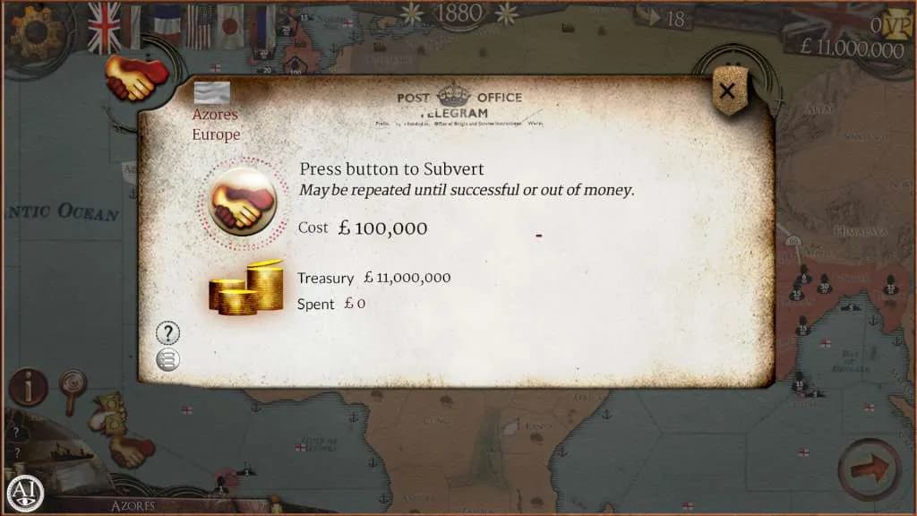 COLONIAL CONQUEST Steam — zrzut ekranu 1 z 6