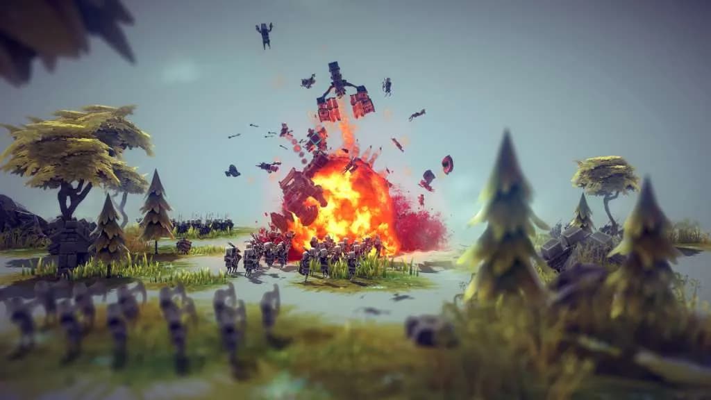 Besiege STEAM KLUCZ — zrzut ekranu 4