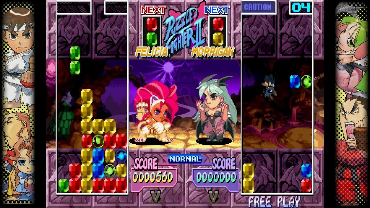 Capcom Fighting Collection — zrzut ekranu 1 z 5