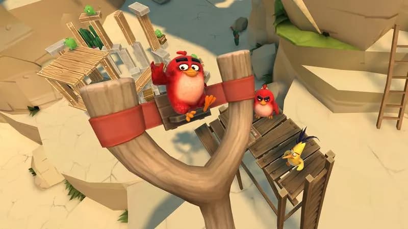 ANGRY BIRDS VR ISLE OF PIGS VR Steam — zrzut ekranu 2