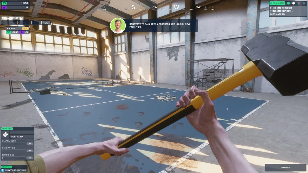 ARENA RENOVATION Steam — zrzut ekranu 1 z 6