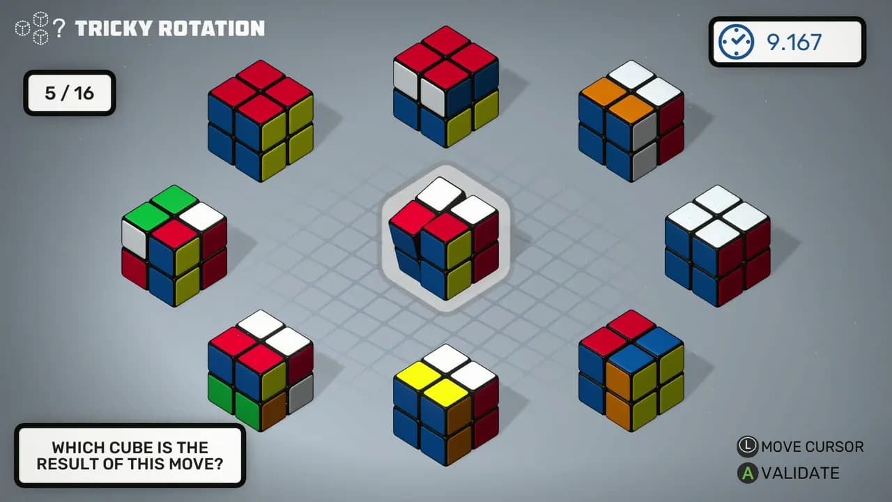 PROFESSOR RUBIK'S BRAIN FITNESS Xbox One & Series X/S — zrzut ekranu 1 z 6