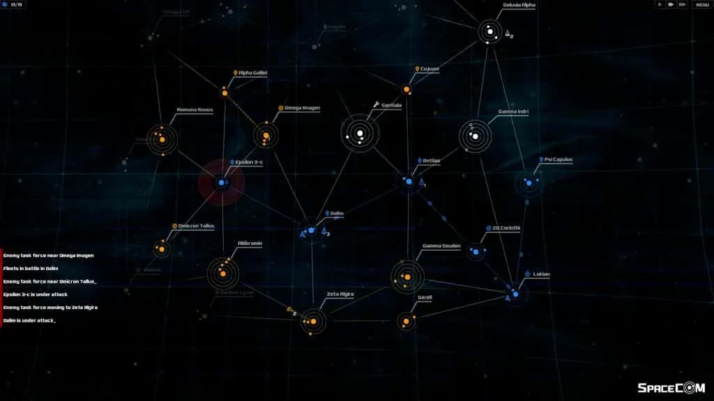 SPACECOM Steam — zrzut ekranu 1 z 6